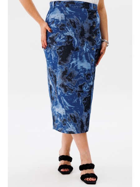 1453 синий мрамор