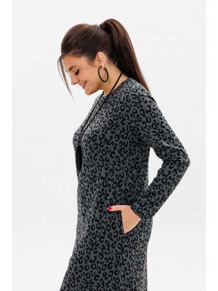 1498 дымчатый леопард