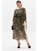 Платье артикул: 1463 кедровый леопард от Anelli - вид 6
