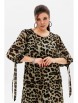 Платье артикул: 1463 кедровый леопард от Anelli - вид 1