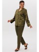 Брючный костюм артикул: 1619 оливковая роща от Anelli - вид 3