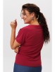Майка,футболка артикул: 1599 спелая вишня от Anelli - вид 7