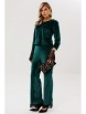 Брючный костюм артикул: 1703 изумрудный шик от Anelli - вид 5