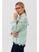Блузка артикул: 1689 мятный нефрит от Anelli - вид 8