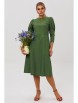 Платье артикул: 1647 дартмутский зеленый от Anelli - вид 1