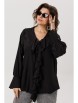 Блузка артикул: 1679 черная романтика от Anelli - вид 9