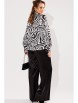Блузка артикул: 1736 зебра уайт от Anelli - вид 3