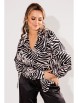 Блузка артикул: 1736 зебра беж от Anelli - вид 7