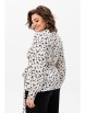 Блузка артикул: 1735 белый лео от Anelli - вид 3