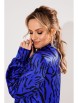 Блузка артикул: 1736 зебра блу от Anelli - вид 7