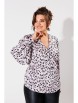 Блузка артикул: 1735 лиловый лео от Anelli - вид 6