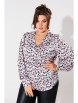 Блузка артикул: 1735 лиловый лео от Anelli - вид 1