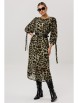 Платье артикул: 1733 зеленый леопард от Anelli - вид 8