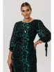 Платье артикул: 1733 леопардовый изумруд от Anelli - вид 2