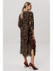 Платье артикул: 1733 коричневый леопард от Anelli - вид 5