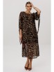 Платье артикул: 1733 коричневый леопард от Anelli - вид 10