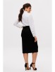 Юбка артикул: 1684 уютный черный от Anelli - вид 4