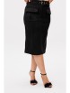 Юбка артикул: 1684 уютный черный от Anelli - вид 7