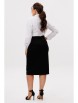 Юбка артикул: 1684 уютный черный от Anelli - вид 9
