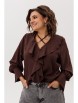 Блузка артикул: 1679 пряный какао от Anelli - вид 3