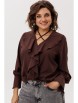 Блузка артикул: 1679 пряный какао от Anelli - вид 7