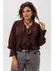Блузка артикул: 1679 пряный какао от Anelli - вид 1