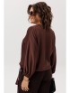 Блузка артикул: 1662 бельгийский шоколад от Anelli - вид 7