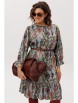 Платье артикул: 1775 экзотический серый от Anelli - вид 3