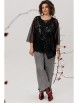 Блузка артикул: 1781 черный авантюрин от Anelli - вид 6