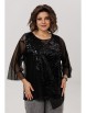 Блузка артикул: 1781 черный авантюрин от Anelli - вид 10