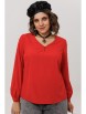 Блузка артикул: 1802 тот самый красный от Anelli - вид 3