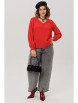 Блузка артикул: 1802 тот самый красный от Anelli - вид 4