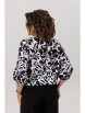 Блузка артикул: 1779 черно-белые цветы от Anelli - вид 5