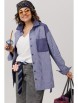 Блузка артикул: 1800 предгрозовая синь от Anelli - вид 1