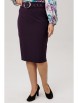 Юбка артикул: 1809 сливовый карандаш от Anelli - вид 1