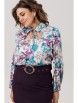 Блузка артикул: 1806 розы лилии пионы от Anelli - вид 3