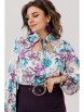 Блузка артикул: 1806 розы лилии пионы от Anelli - вид 5