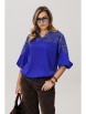 Блузка артикул: 1790 глубокий лазурит от Anelli - вид 3