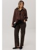 Блузка артикул: 1663 горький шоколад от Anelli - вид 7