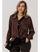 Блузка артикул: 1663 горький шоколад от Anelli - вид 1