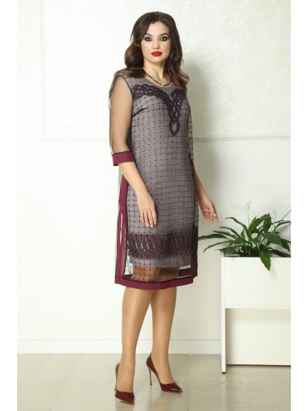 761 серебро с бордовым