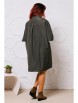 Платье артикул: М-145 хаки от Мублиз - вид 2