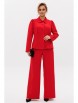 Брючный костюм артикул: М-236 красный от Мублиз - вид 1