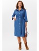 Платье артикул: М-220 синий от Мублиз - вид 7