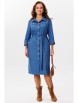 Платье артикул: М-220 синий от Мублиз - вид 1