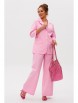 Брючный костюм артикул: М-260 розовый от Мублиз - вид 12