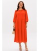 Платье артикул: М-270 оранжевый от Мублиз - вид 1
