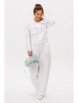 Брючный костюм артикул: М-264 белый от Мублиз - вид 21