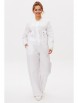 Брючный костюм артикул: М-264 белый от Мублиз - вид 4
