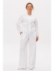 Брючный костюм артикул: М-264 белый от Мублиз - вид 10
